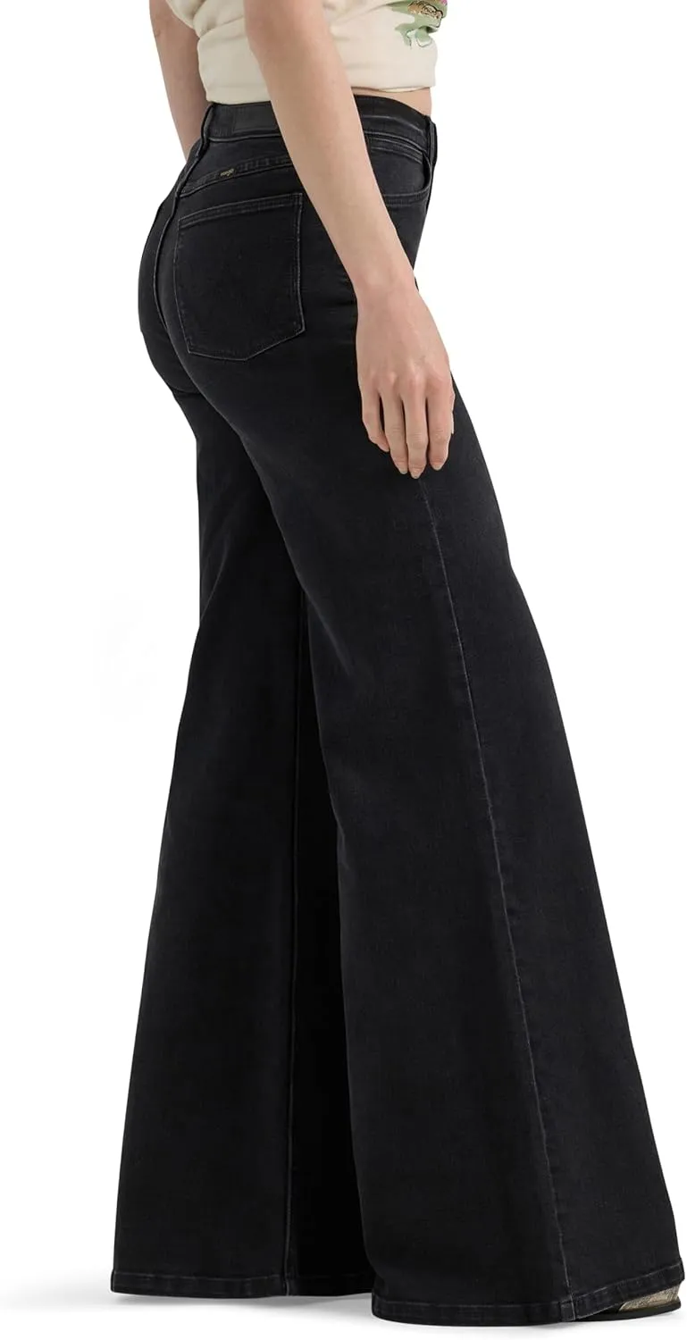 Wrangler Women's Wide Leg Flare Jean