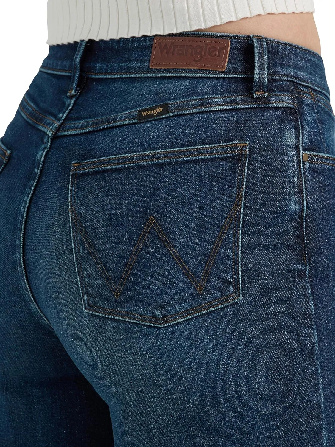 Wrangler Women's Wide Leg Flare Jean