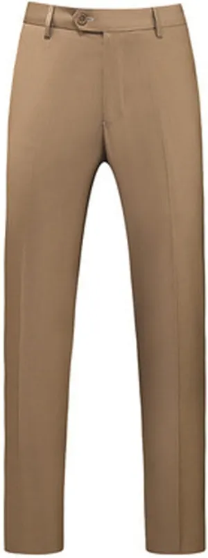 ZYXTIM Men's Smart Dress Pants Oversize Winkle Free Flat Front Weeding Business Work Trousers Plus Size Formal Pants Big&Tall